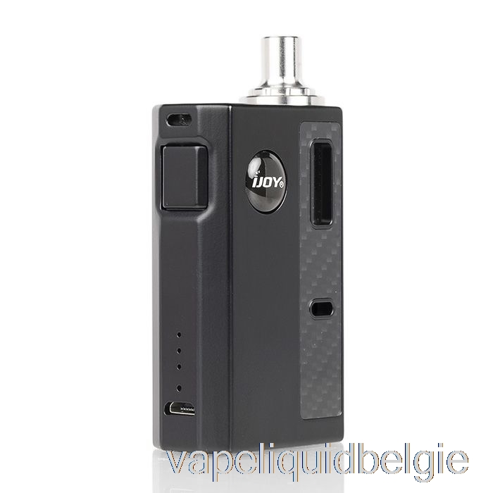 Vape Vloeistof Ijoy Kwik 12w Aio Pod-systeem Zwarte Koolstof